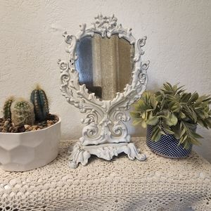 Vintage iron art JM5 dresser mirror